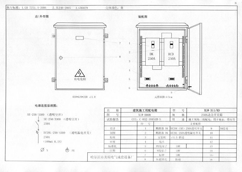 較完整的施工現(xiàn)場臨時用電配電箱(機柜)標準化配置圖集!
